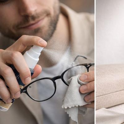 Limpa lentes - alternativa